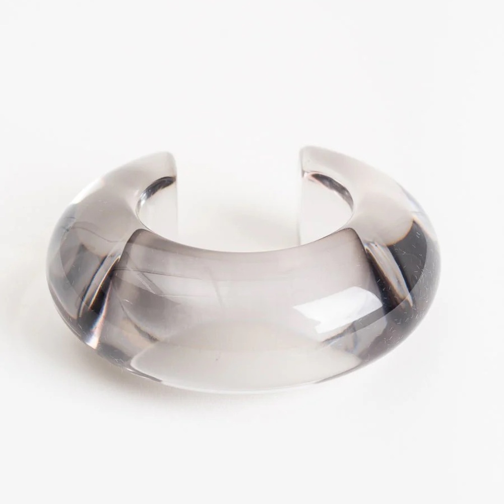 Acrylic Aric Cuff in Mineral